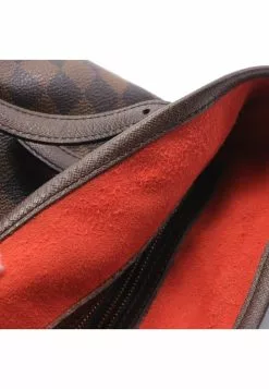 Pre-loved Malle Black checkerboard grid Shoulder Bag Tote Bag PVC Genuine Leather Brown LOUIS VUITTON -Louis Vuitton Shop louis vuitton 7221 9759146 3