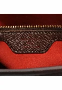 Pre-loved Malle Black checkerboard grid Shoulder Bag Tote Bag PVC Genuine Leather Brown LOUIS VUITTON -Louis Vuitton Shop louis vuitton 7221 9759146 5