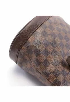 Pre-loved Malle Black checkerboard grid Shoulder Bag Tote Bag PVC Genuine Leather Brown LOUIS VUITTON -Louis Vuitton Shop louis vuitton 7222 9759146 7