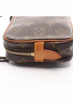 Pre-loved marly Bandouliere Horizontal Classic Monogram Shoulder Bag PVC Genuine Leather Brown LOUIS VUITTON -Louis Vuitton Shop louis vuitton 7224 5759146 6