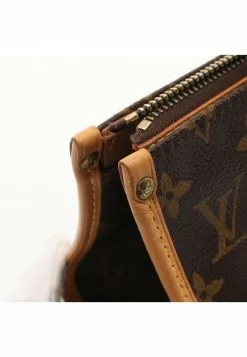 Pre-loved Popincourt Haut Classic Monogram Handbag PVC Genuine Leather Brown LOUIS VUITTON -Louis Vuitton Shop louis vuitton 7232 1279146 6