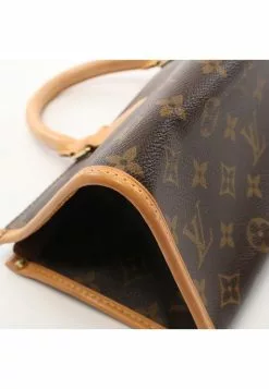 Pre-loved Popincourt Haut Classic Monogram Handbag PVC Genuine Leather Brown LOUIS VUITTON -Louis Vuitton Shop louis vuitton 7232 1279146 7