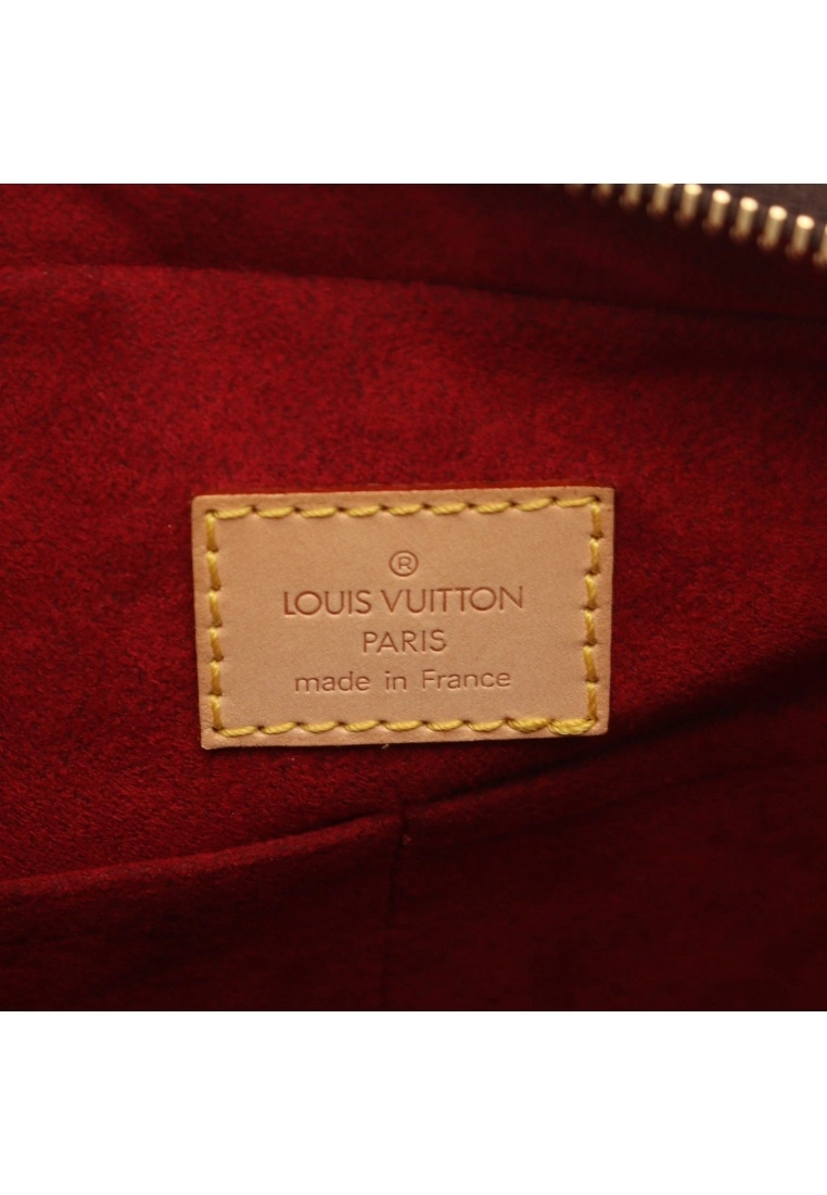 Pre-loved Multiple cite Classic Monogram Handbag PVC Genuine Leather Brown LOUIS VUITTON 6 Pre-loved Multiple cite Classic Monogram Handbag PVC Genuine Leather Brown LOUIS VUITTON - Image 4