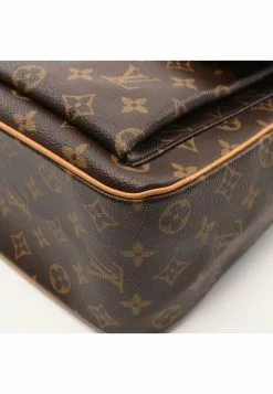 Pre-loved Multiple cite Classic Monogram Handbag PVC Genuine Leather Brown LOUIS VUITTON 14 Pre-loved Multiple cite Classic Monogram Handbag PVC Genuine Leather Brown LOUIS VUITTON -Louis Vuitton Shop louis vuitton 7233 5859146 5