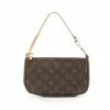 Pre-loved Pochette Accessoires Classic Monogram Handbag PVC Genuine Leather Brown LOUIS VUITTON -Louis Vuitton Shop louis vuitton 7235 8269146 1