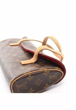 Pre-loved Sonatine Classic Monogram Handbag PVC Genuine Leather Brown LOUIS VUITTON -Louis Vuitton Shop louis vuitton 7237 9269146 5