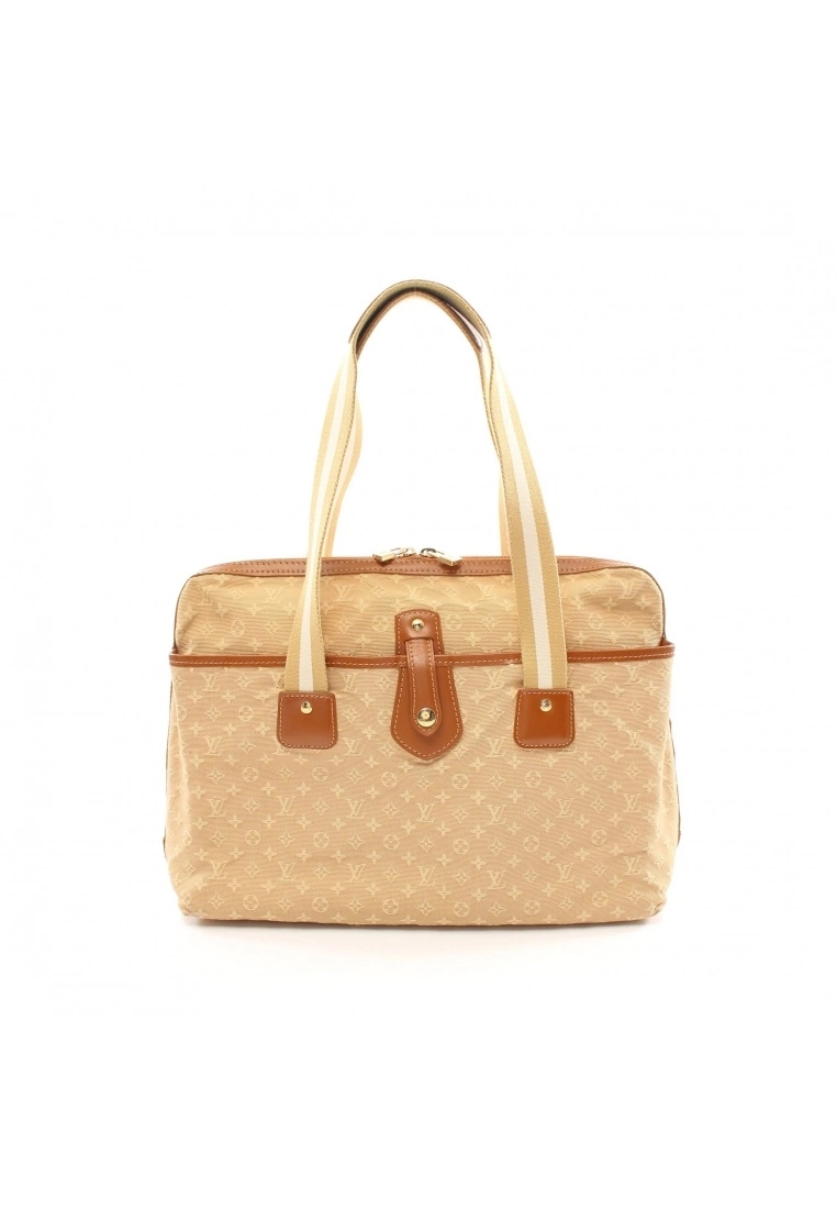 Pre-loved Cabas Mary Kate Classic Monogram Mini Canvas Shoulder Bag Genuine Leather Beige Light Brown white LOUIS VUITTON 3 Pre-loved Cabas Mary Kate Classic Monogram Mini Canvas Shoulder Bag Genuine Leather Beige Light Brown white LOUIS VUITTON