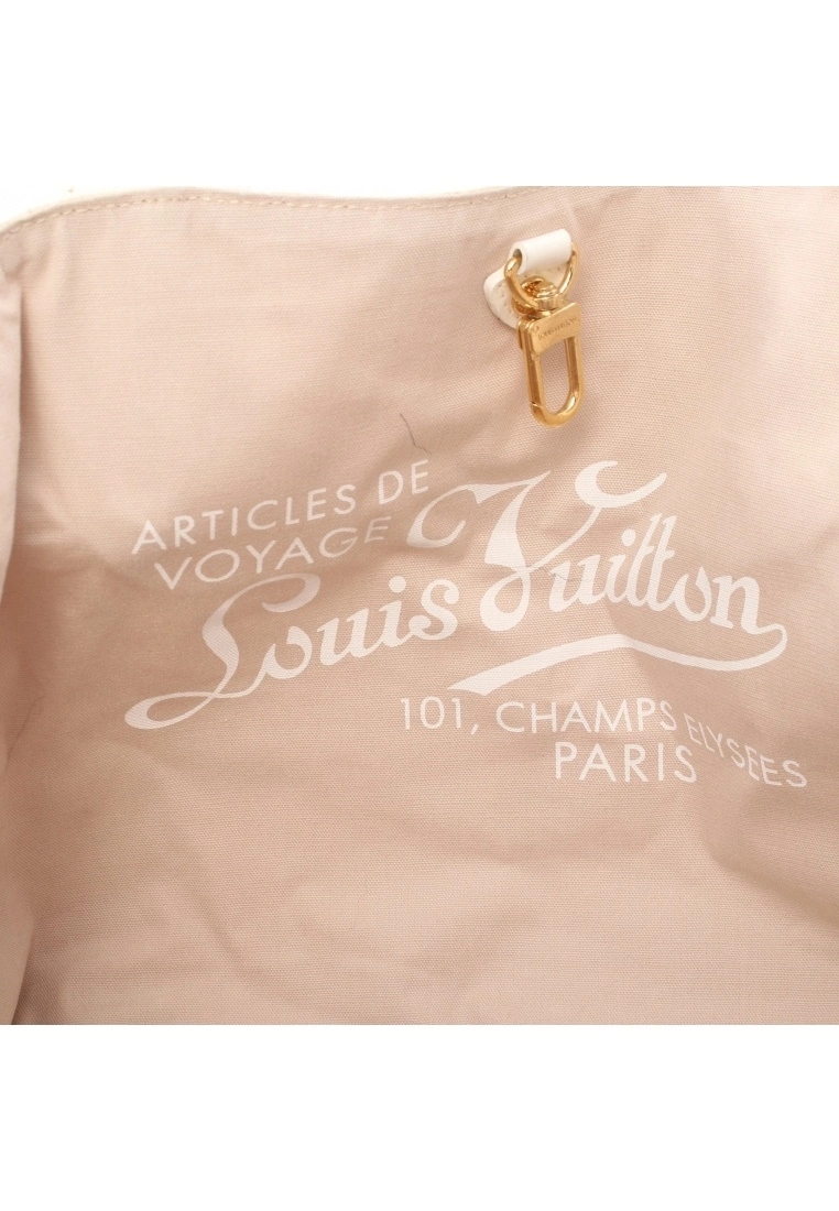 Pre-loved Kabipanema PM Beach Series Sable Canvas Handbag Tote Bag Genuine Leather Beige white Attached small bag LOUIS VUITTON 6 Pre-loved Kabipanema PM Beach Series Sable Canvas Handbag Tote Bag Genuine Leather Beige white Attached small bag LOUIS VUITTON - Image 4