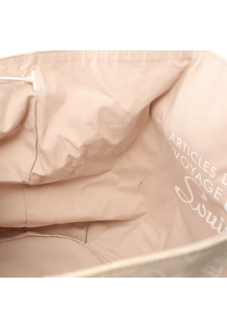 Pre-loved Kabipanema PM Beach Series Sable Canvas Handbag Tote Bag Genuine Leather Beige white Attached small bag LOUIS VUITTON 7 Pre-loved Kabipanema PM Beach Series Sable Canvas Handbag Tote Bag Genuine Leather Beige white Attached small bag LOUIS VUITTON - Image 5