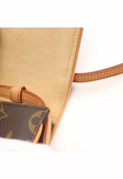 Pre-loved Pochette Twin GM Classic Monogram Shoulder Bag PVC Genuine Leather Brown LOUIS VUITTON -Louis Vuitton Shop louis vuitton 7256 0669146 6