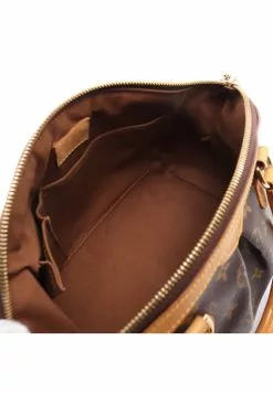 Pre-loved Tivoli PM Classic Monogram Handbag PVC Genuine Leather Brown LOUIS VUITTON -Louis Vuitton Shop louis vuitton 7256 3669146 3
