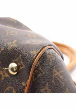 Pre-loved Tivoli PM Classic Monogram Handbag PVC Genuine Leather Brown LOUIS VUITTON -Louis Vuitton Shop louis vuitton 7257 3669146 5