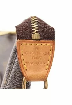 Pre-loved Classic Monogram Small Pocket PVC Genuine Leather Brown Bucket PM use With Extra Bag Strap LOUIS VUITTON -Louis Vuitton Shop louis vuitton 7258 7569146 4