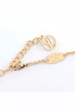Pre-loved EssentialV Necklace Gold Plated Gold LOUIS VUITTON -Louis Vuitton Shop louis vuitton 7295 3510246 3