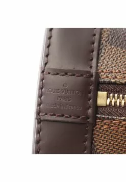 Pre-loved AlmaBB Black checkerboard grid Genuine Leather Handbag Brown 2 Way Style LOUIS VUITTON 10 Pre-loved AlmaBB Black checkerboard grid Genuine Leather Handbag Brown 2 Way Style LOUIS VUITTON -Louis Vuitton Shop louis vuitton 7324 1952146 4