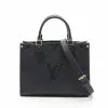 Pre-loved OnTheGo PM Classic Monogram empreinte embossed Black Genuine Leather Handbag Black 2 Way Style LOUIS VUITTON -Louis Vuitton Shop louis vuitton 7325 9062146 1