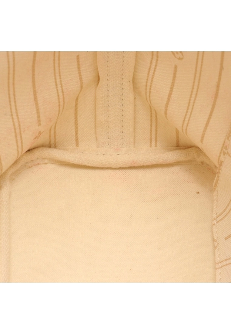 Pre-loved Neverfull PM white checkered Handbag Tote Bag PVC Genuine Leather white LOUIS VUITTON 8 Pre-loved Neverfull PM white checkered Handbag Tote Bag PVC Genuine Leather white LOUIS VUITTON - Image 6