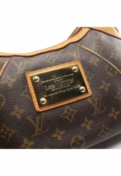 Pre-loved Thames PM Classic Monogram Shoulder Bag PVC Genuine Leather Brown LOUIS VUITTON -Louis Vuitton Shop louis vuitton 7333 4162146 5
