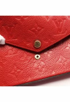 Pre-loved Pochette Felicie Classic Monogram Chain Genuine Leather Red LOUIS VUITTON -Louis Vuitton Shop louis vuitton 7335 3262146 6