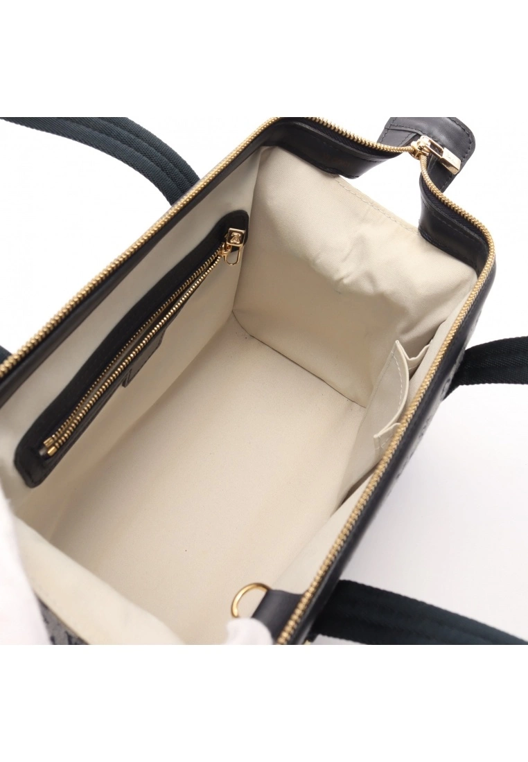 Pre-loved Josephine PM Classic Monogram Mini Blue Canvas Handbag Genuine Leather light grey Navy LOUIS VUITTON 9 Pre-loved Josephine PM Classic Monogram Mini Blue Canvas Handbag Genuine Leather light grey Navy LOUIS VUITTON - Image 7