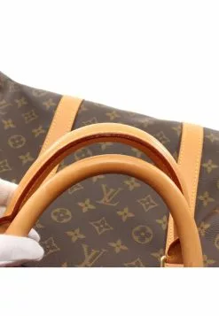 Pre-loved Keepall Bandouliere60 Classic Monogram Duffle Bag PVC Genuine Leather Brown 2 Way Style LOUIS VUITTON -Louis Vuitton Shop louis vuitton 7338 9162146 8