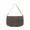 Pre-loved Pochette Accessoires Classic Monogram Handbag PVC Genuine Leather Brown LOUIS VUITTON -Louis Vuitton Shop louis vuitton 7345 8562146 1