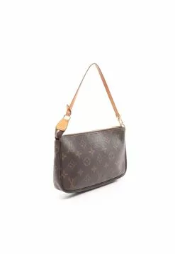 Pre-loved Pochette Accessoires Classic Monogram Handbag PVC Genuine Leather Brown LOUIS VUITTON 16 Pre-loved Pochette Accessoires Classic Monogram Handbag PVC Genuine Leather Brown LOUIS VUITTON -Louis Vuitton Shop louis vuitton 7346 8562146 7