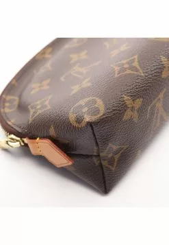 Pre-loved Pochette Cosmetic Pouch Classic Monogram PVC Genuine Leather Brown LOUIS VUITTON -Louis Vuitton Shop louis vuitton 7350 6362146 3
