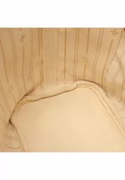 Pre-loved Neverfull PM white checkered Handbag Tote Bag PVC Genuine Leather white LOUIS VUITTON -Louis Vuitton Shop louis vuitton 7354 3862146 3