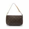 Pre-loved Pochette Accessoires Classic Monogram Handbag PVC Genuine Leather Brown LOUIS VUITTON -Louis Vuitton Shop louis vuitton 7364 1562146 1