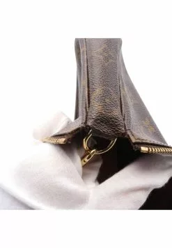 Pre-loved Pochette Accessoires Classic Monogram Handbag PVC Genuine Leather Brown LOUIS VUITTON -Louis Vuitton Shop louis vuitton 7365 1562146 7