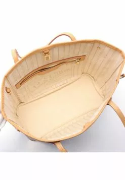 Pre-loved Neverfull PM white checkered Handbag Tote Bag PVC Genuine Leather white LOUIS VUITTON -Louis Vuitton Shop louis vuitton 7366 1172146 3