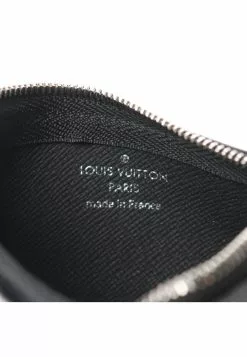 Pre-loved Pochette Cley Ink and black checkerboard grid Coin Pouch PVC Genuine Leather Black With Key Ring LOUIS VUITTON -Louis Vuitton Shop louis vuitton 7371 1662146 4