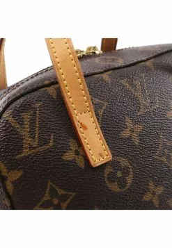 Pre-loved Spontini Classic Monogram Handbag PVC Genuine Leather Brown 2 Way Style LOUIS VUITTON -Louis Vuitton Shop louis vuitton 7377 8962146 6