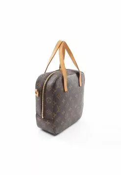 Pre-loved Spontini Classic Monogram Handbag PVC Genuine Leather Brown 2 Way Style LOUIS VUITTON -Louis Vuitton Shop louis vuitton 7378 8962146 8