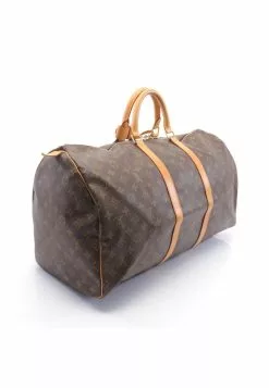 Pre-loved Keepall55 Classic Monogram Duffle Bag PVC Genuine Leather Brown LOUIS VUITTON 16 Pre-loved Keepall55 Classic Monogram Duffle Bag PVC Genuine Leather Brown LOUIS VUITTON -Louis Vuitton Shop louis vuitton 7383 3272146 7