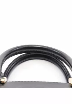 Pre-loved pont neuf Waved Pattern Genuine Leather Handbag Black 2 Way Style With Extra Bag Strap LOUIS VUITTON -Louis Vuitton Shop louis vuitton 7384 2862146 3