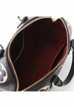 Pre-loved Speedy Bandouliere25 2 Colored Classic Monogram empreinte embossed Handbag PVC Genuine Leather Black Beige 2 Way Style LOUIS VUITTON -Louis Vuitton Shop louis vuitton 7385 0172146 6