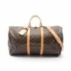Pre-loved Keepall Bandouliere55 Classic Monogram Duffle Bag PVC Genuine Leather Brown 2 Way Style LOUIS VUITTON 2 Pre-loved Keepall Bandouliere55 Classic Monogram Duffle Bag PVC Genuine Leather Brown 2 Way Style LOUIS VUITTON -Louis Vuitton Shop louis vuitton 7390 8072146 1