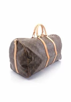 Pre-loved Keepall Bandouliere55 Classic Monogram Duffle Bag PVC Genuine Leather Brown 2 Way Style LOUIS VUITTON -Louis Vuitton Shop louis vuitton 7391 8072146 5