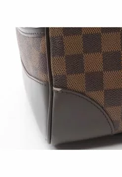 Pre-loved Berkeley Black checkerboard grid Handbag PVC Genuine Leather Brown LOUIS VUITTON 15 Pre-loved Berkeley Black checkerboard grid Handbag PVC Genuine Leather Brown LOUIS VUITTON -Louis Vuitton Shop louis vuitton 7397 6462146 6