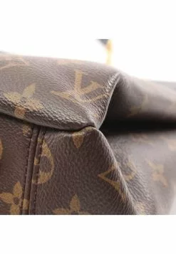 Pre-loved Pallas shopper Classic Monogram Black Chain Shoulder Bag Tote Bag PVC Genuine Leather Brown Black LOUIS VUITTON -Louis Vuitton Shop louis vuitton 7404 5872146 3