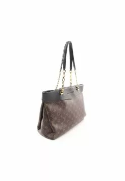 Pre-loved Pallas shopper Classic Monogram Black Chain Shoulder Bag Tote Bag PVC Genuine Leather Brown Black LOUIS VUITTON -Louis Vuitton Shop louis vuitton 7405 5872146 5
