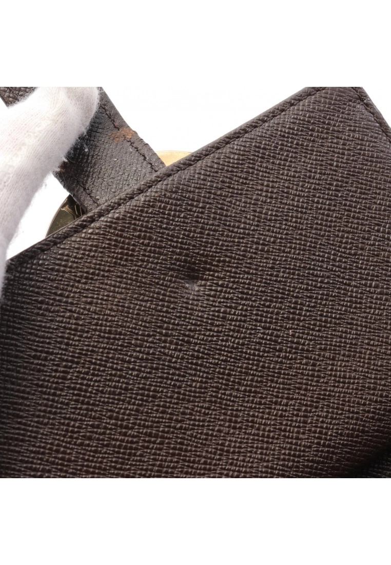 Pre-loved Portefeuille Viennois Black checkerboard grid Bi-fold Wallet PVC Brown LOUIS VUITTON 5 Pre-loved Portefeuille Viennois Black checkerboard grid Bi-fold Wallet PVC Brown LOUIS VUITTON - Image 3