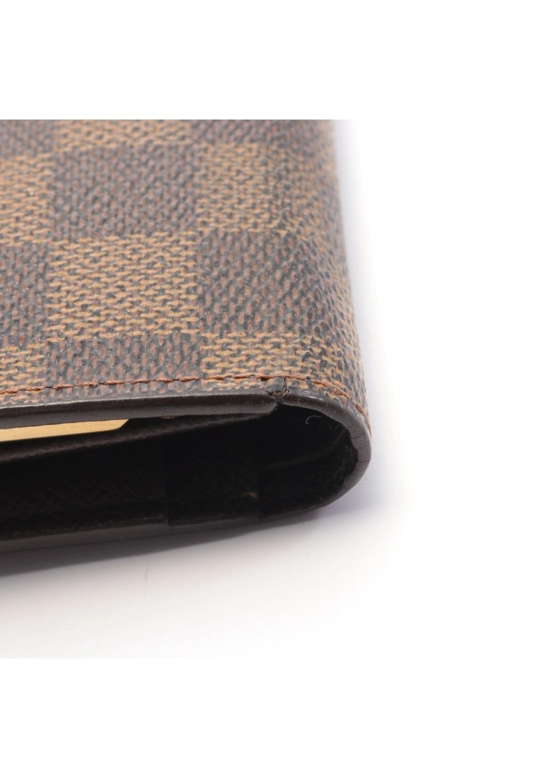 Pre-loved Portefeuille Viennois Black checkerboard grid Bi-fold Wallet PVC Brown LOUIS VUITTON 8 Pre-loved Portefeuille Viennois Black checkerboard grid Bi-fold Wallet PVC Brown LOUIS VUITTON - Image 6