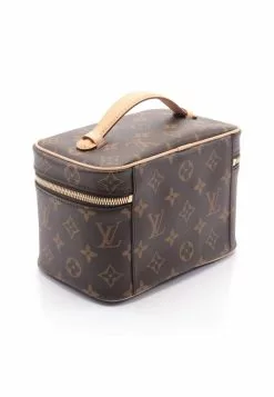 Pre-loved LOUIS VUITTON Classic Monogram Handbag Toiletry Bag PVC Genuine Leather Brown -Louis Vuitton Shop louis vuitton 7425 2353146 4