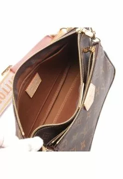 Pre-loved LOUIS VUITTON Multi Pochette Accessoires five-in-one Classic Monogram Shoulder Bag PVC Genuine Leather Brown Pink -Louis Vuitton Shop louis vuitton 7427 5653146 4