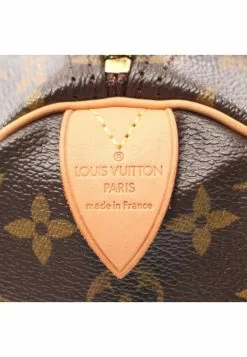 Pre-loved LOUIS VUITTON Speedy35 Classic Monogram Handbag PVC Genuine Leather Brown -Louis Vuitton Shop louis vuitton 7437 9653146 4