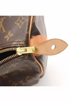 Pre-loved LOUIS VUITTON Speedy35 Classic Monogram Handbag PVC Genuine Leather Brown -Louis Vuitton Shop louis vuitton 7437 9653146 5
