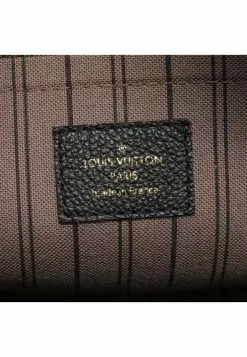 Pre-loved LOUIS VUITTON MONTAIGNE MM Classic Monogram empreinte embossed Black Genuine Leather Handbag Black 2 Way Style 10 Pre-loved LOUIS VUITTON MONTAIGNE MM Classic Monogram empreinte embossed Black Genuine Leather Handbag Black 2 Way Style -Louis Vuitton Shop louis vuitton 7440 7553146 3